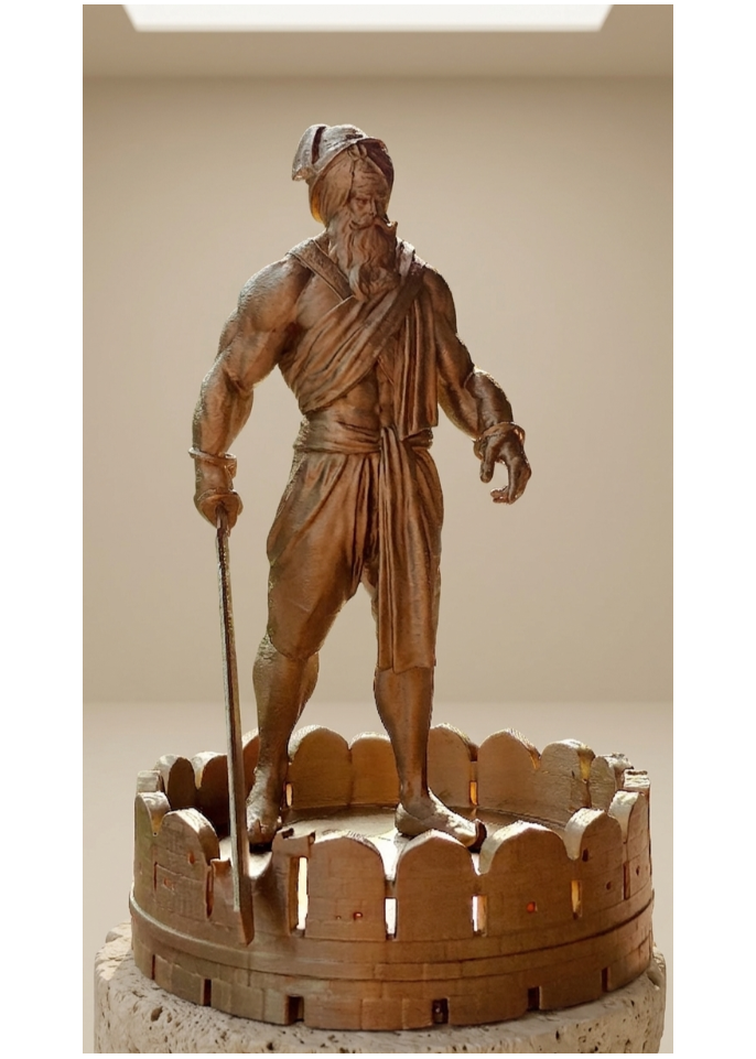 Baba Deep Singh ji Sculpture