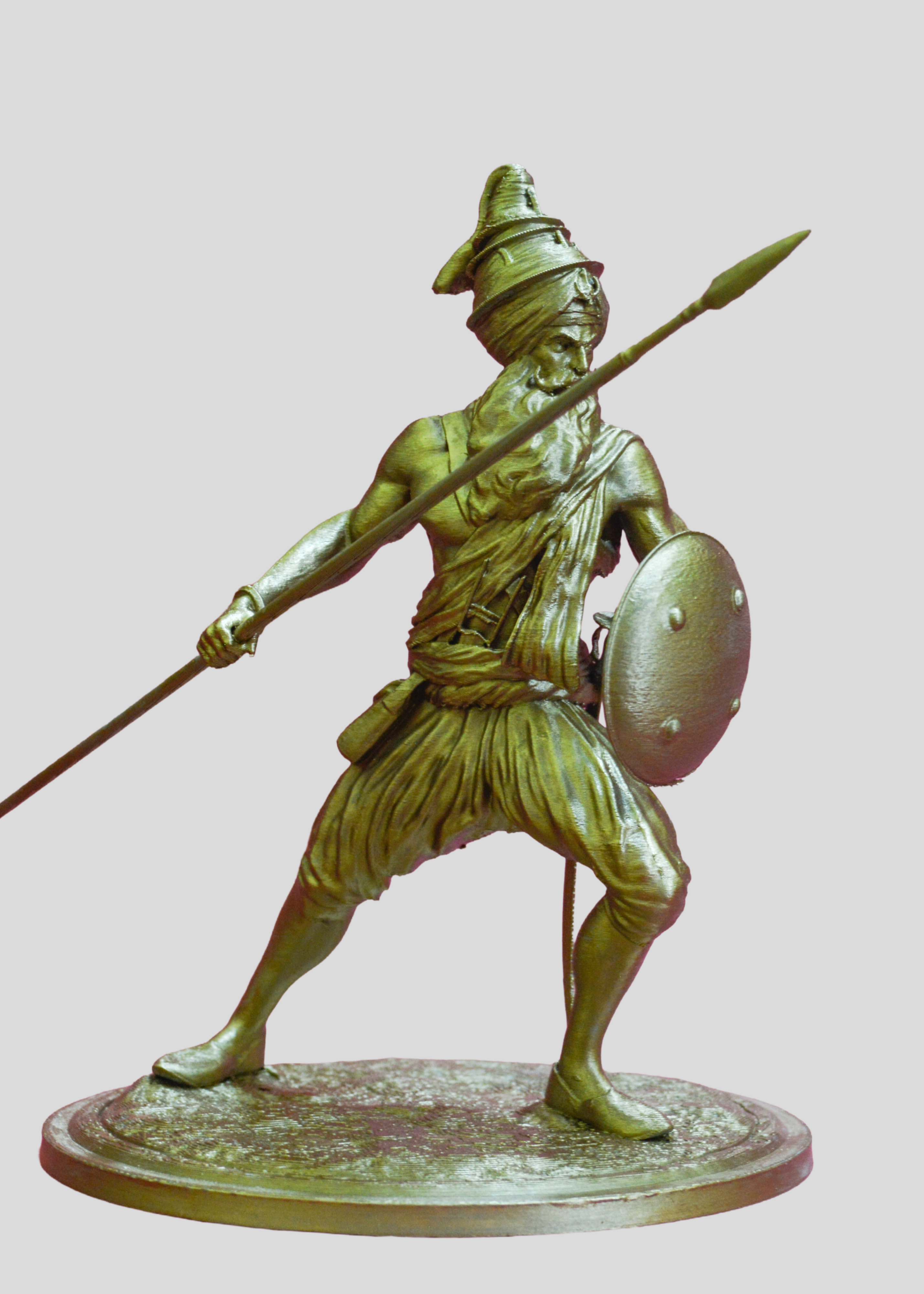 Fauja Singh Warrior Statue – Sikh Heritage Collectible Sculpture