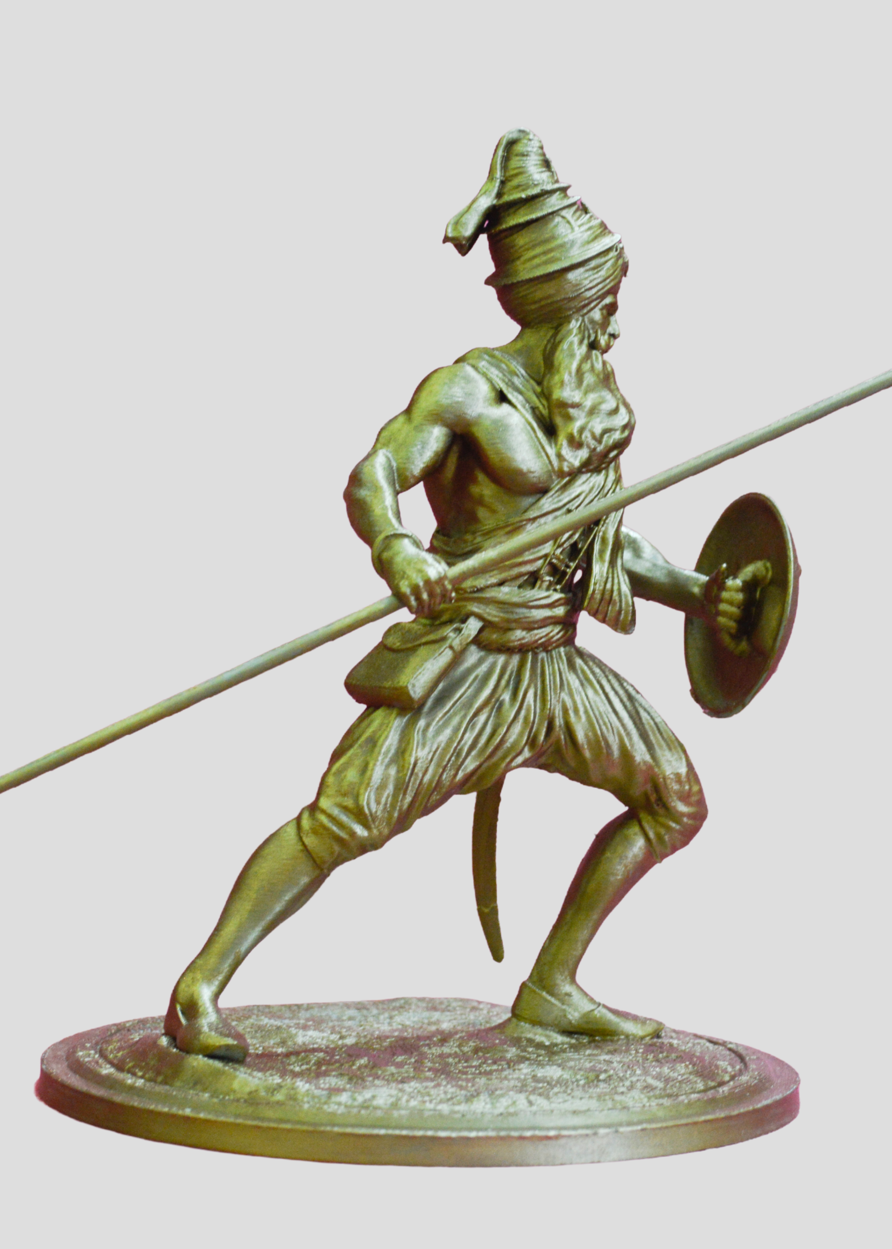 Fauja Singh Warrior Statue – Sikh Heritage Collectible Sculpture