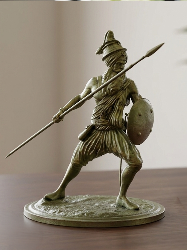 Fauja Singh Warrior Statue – Sikh Heritage Collectible Sculpture